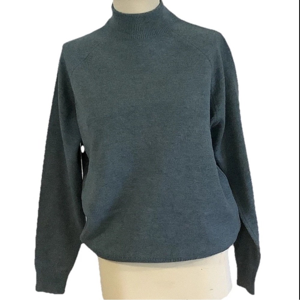 Vintage Men's Crewneck Lambswool Sweater Made in Scotland